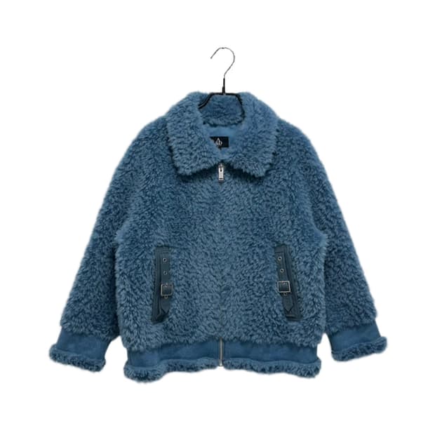 A&D 에이앤디 아뜰리에 호주 양모 컬링 쉬어드 무스탕 자켓