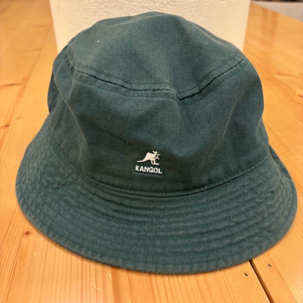 캉골 그린 버킷햇
