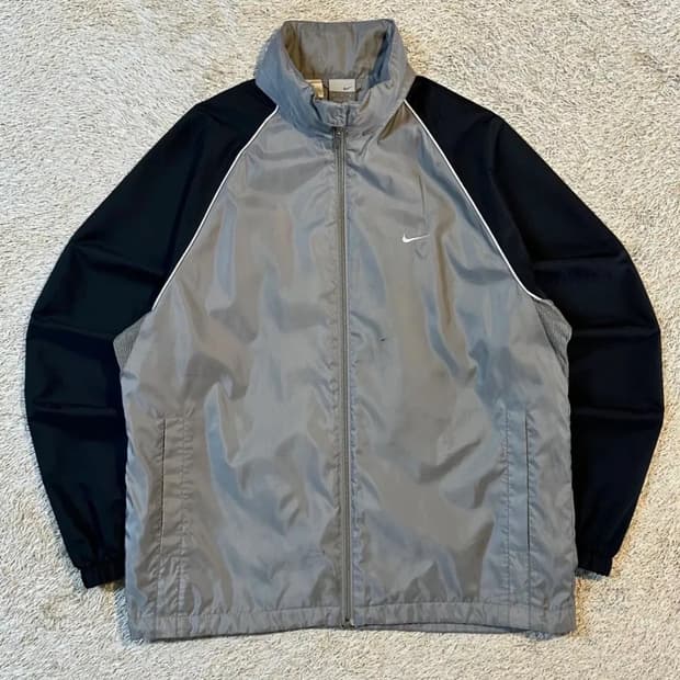 나이키 올드스쿨 스우시 배색 바람막이 자켓