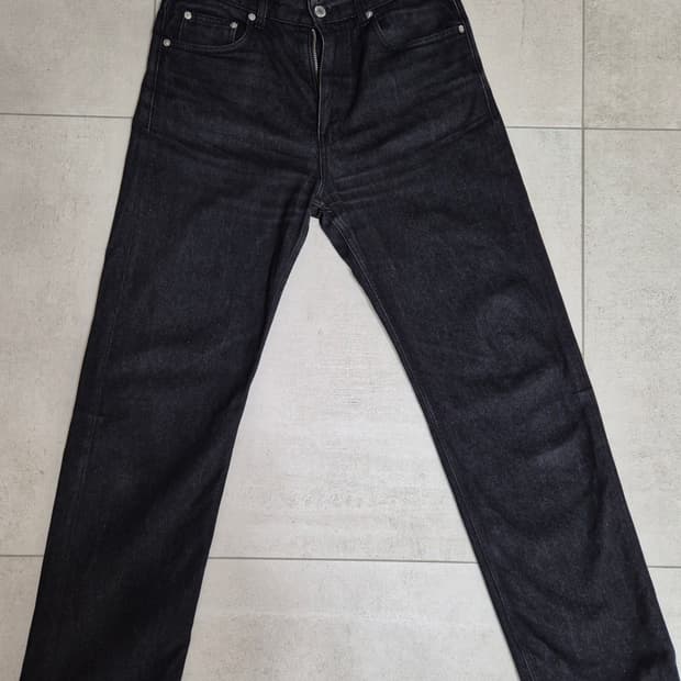 모드나인 Black Dog MOD6 세미와이드 스트레이트 데님 30