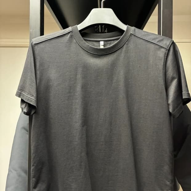 노이어 크롭 반팔 블랙 S사이즈