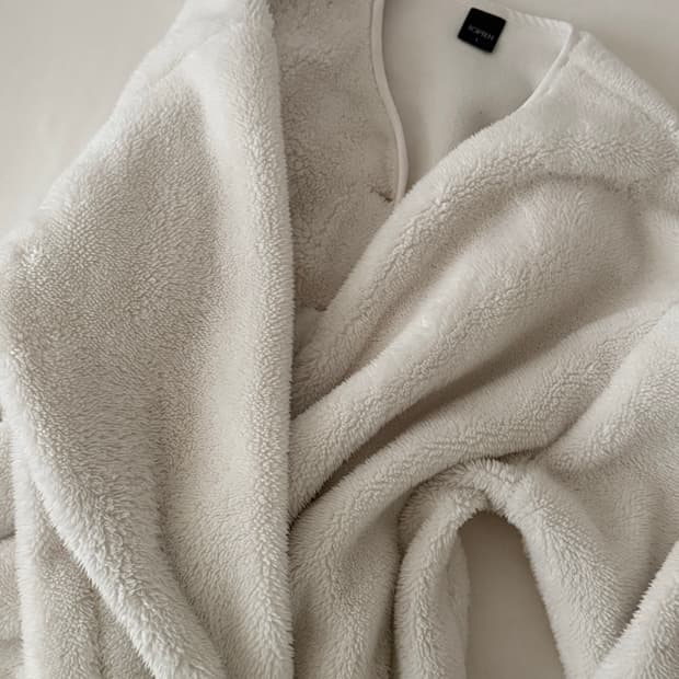 탑텐 보아 본딩 가디건