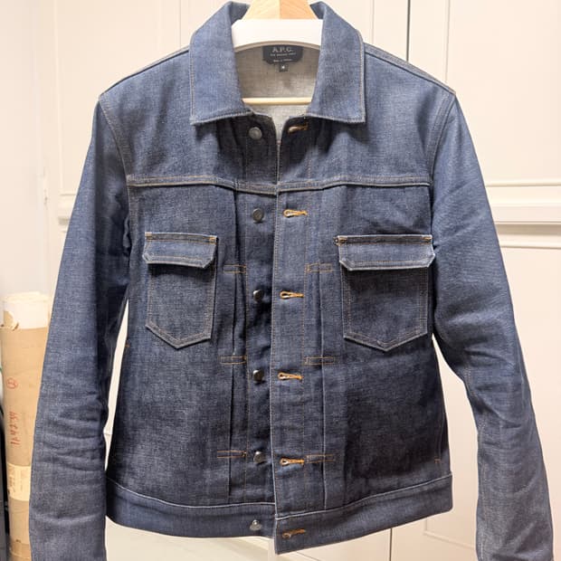 아페쎄 데님 자켓 