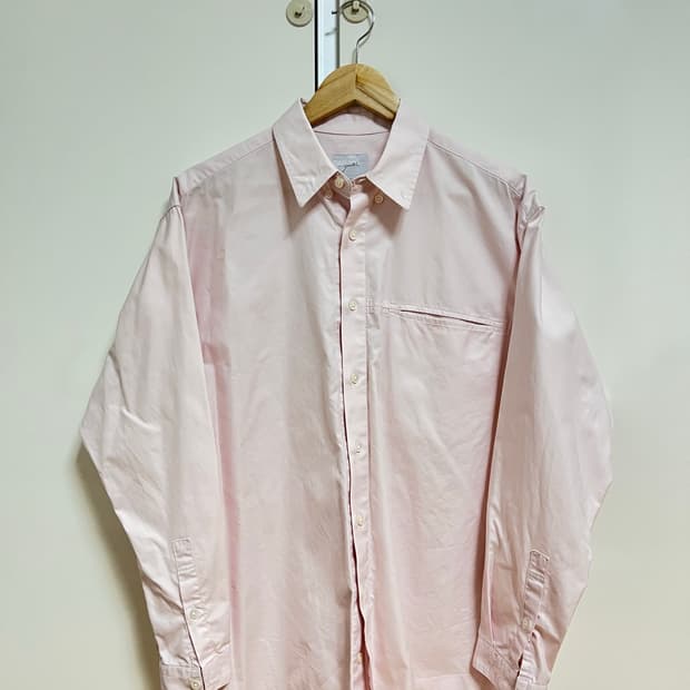Youth 버튼다운 셔츠 라이트핑크