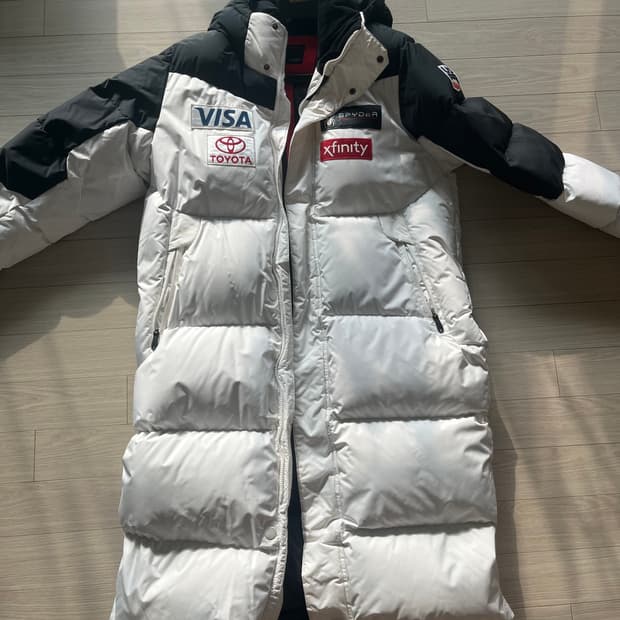 스파이더 롱패딩