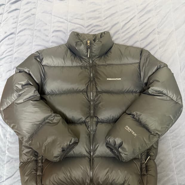 (L)디스이즈네버댓 퍼텍스 다운 패딩 L 블랙