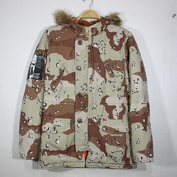 Supreme N3B  슈프림카모패딩 m
