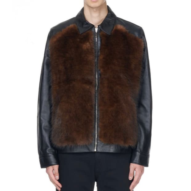 [투어스 착용] ernest w baker 23AW 램레더 밍크 자켓