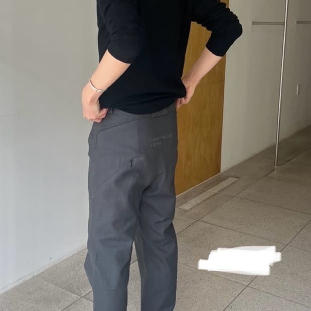 (신상) 플라스틱프로덕트 코튼 팬츠