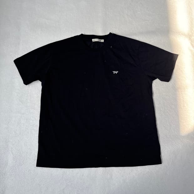 XL 디안티플랫폼 블랙 반팔티 0304T