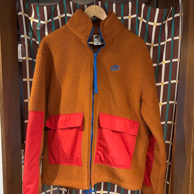 나이키 스포츠 에센셜 셰르파 플리스 풀집 자켓