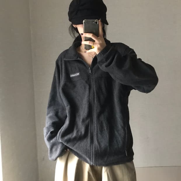 콜롬비아 차콜 후리스