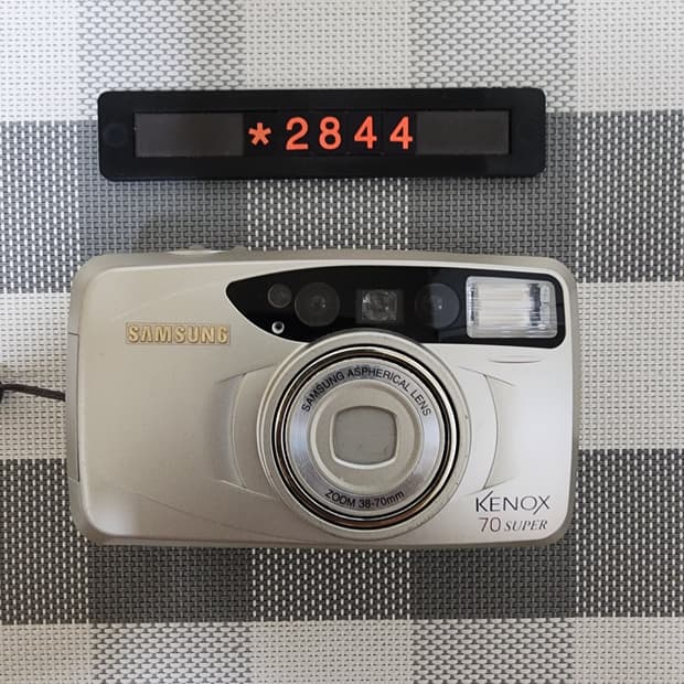 삼성 캐녹스 70 슈퍼 필름카메라