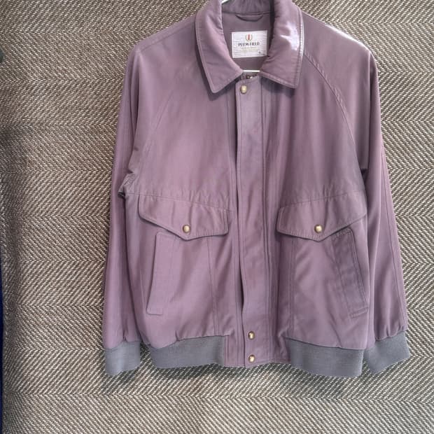 Plum Filed해링턴 자켓