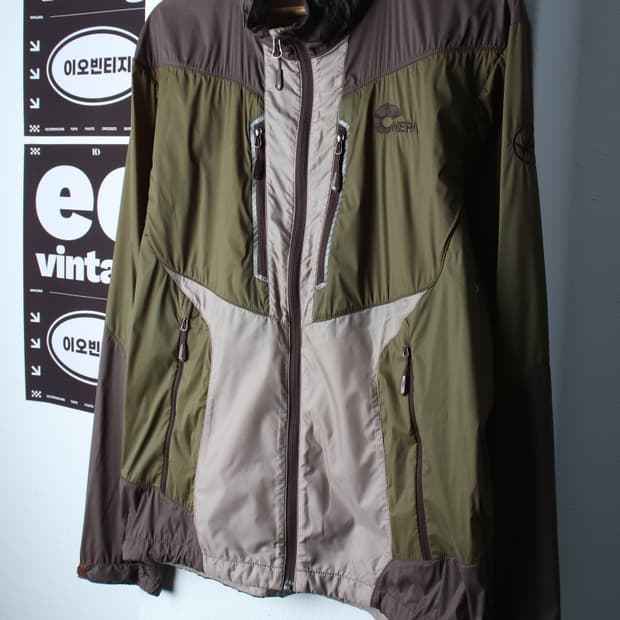 (L-XL) 네파 집업 바람막이 점퍼자켓 기능성 경량 등산-H35970
