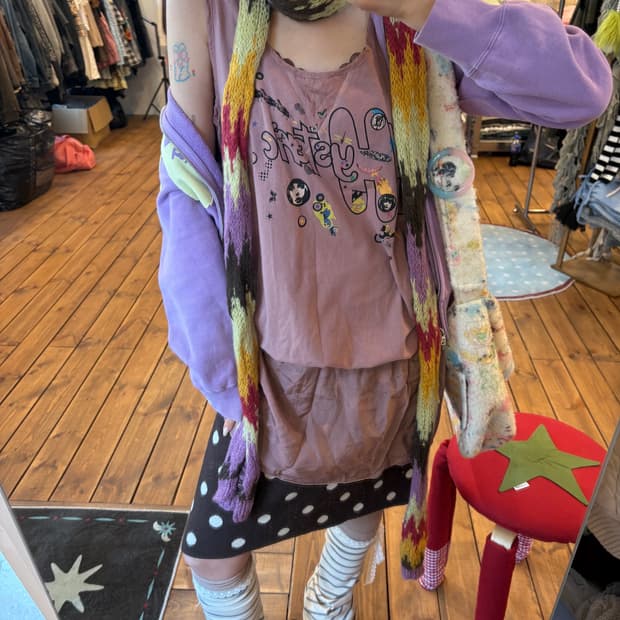 히스테릭글래머 핑크 원피스