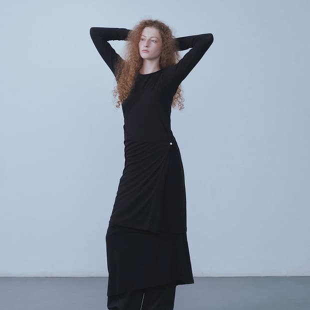 리포스 repos 랩 드레스 / 블랙