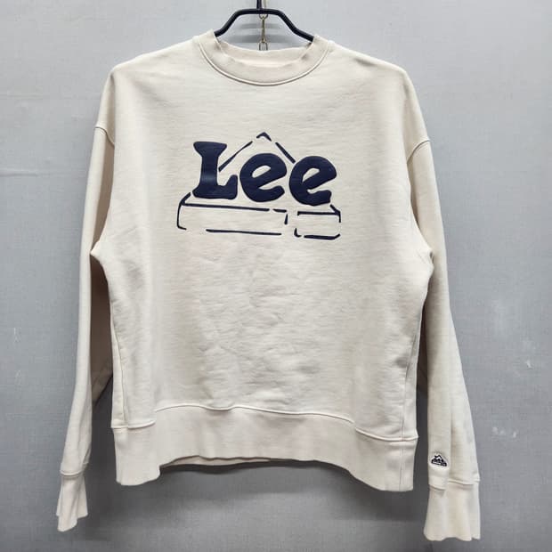 Lee 빅로고 프린팅 맨투맨 S(L)