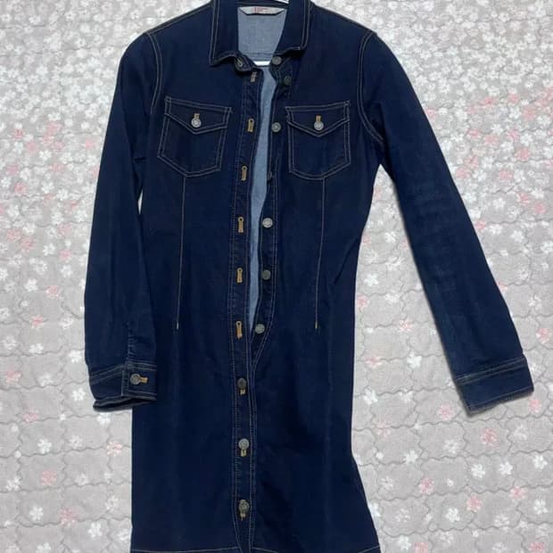 에잇세컨즈 청자켓원피스 청원피스 s