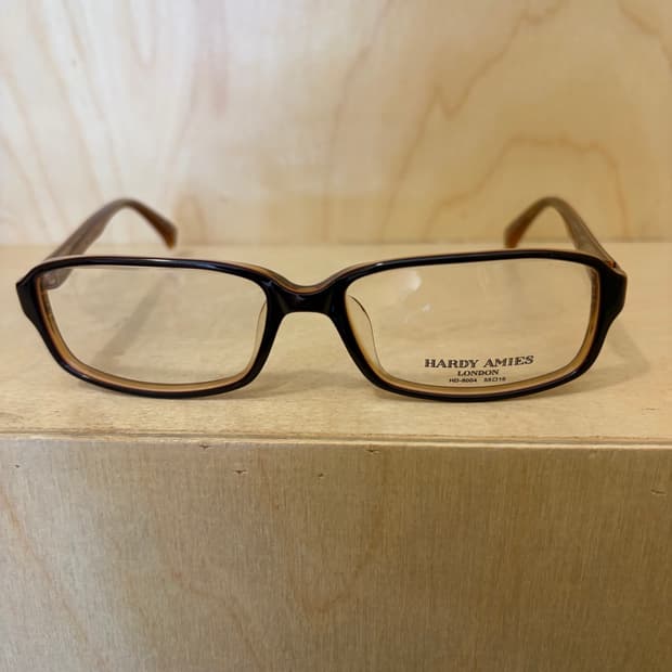 하디 에이미스 (HARDY AMIES) 브라운 뿔테 안경
