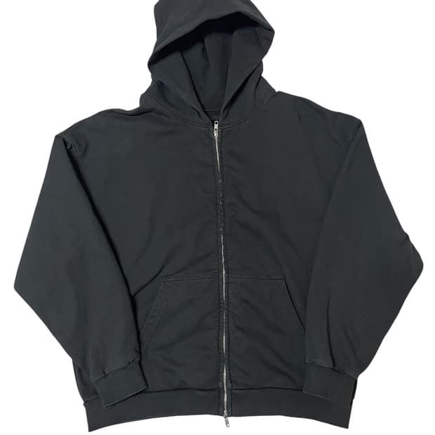 HTAE 80s VTG Hood Zip Raven Black 3(XL)