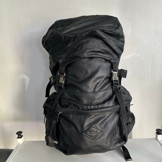 준지 x 빈폴 왁스 코튼 백백