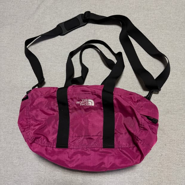 노스페이스 나일론 토트백