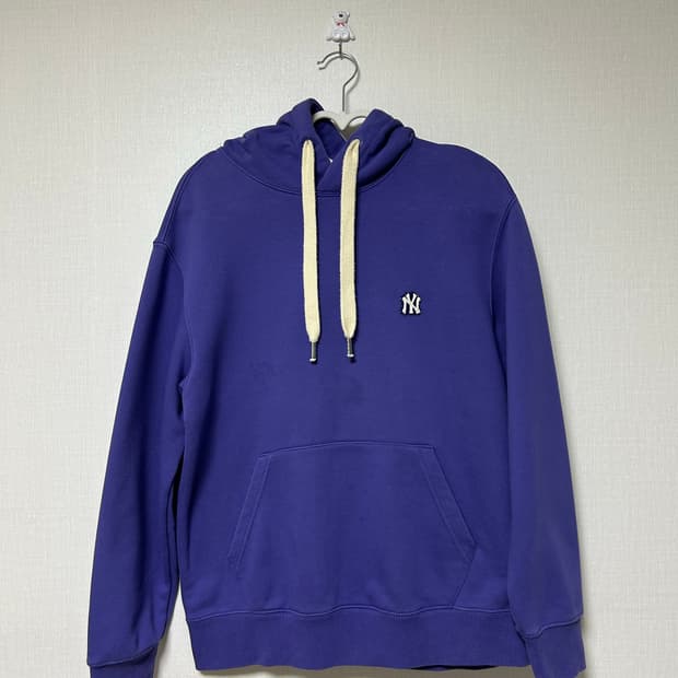 MLB 뉴욕 양키스 후드티 보라색