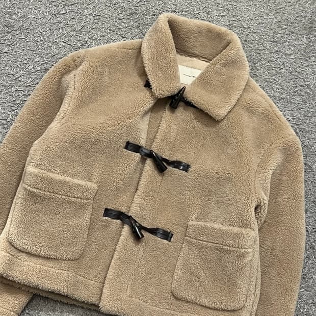 [우먼100-105] 퍼 더플 자켓