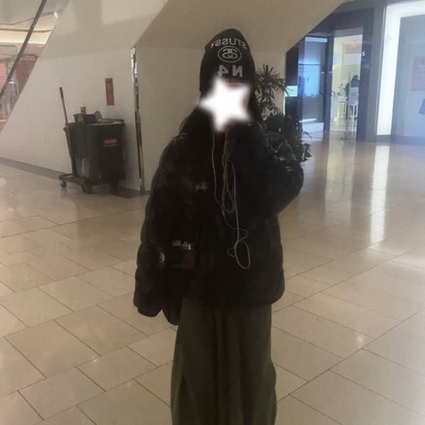 스투시 스컬캡 넘버 4