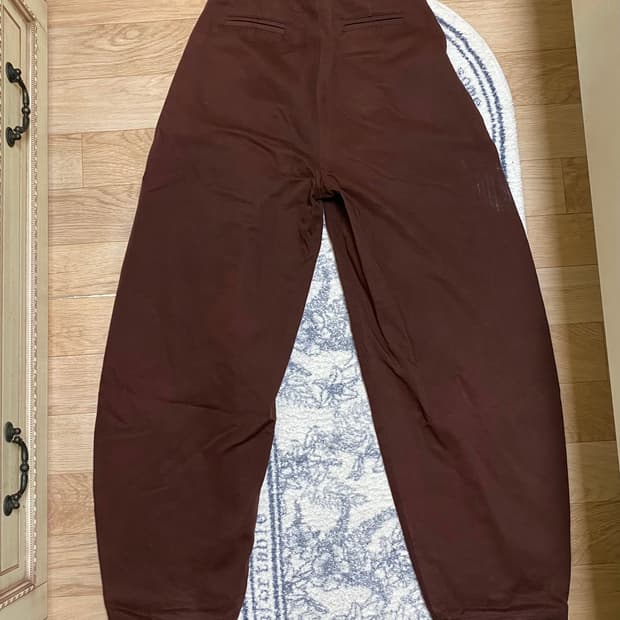 (샵아모멘토) 르네상스 르네상스 와인색 바지 34사이즈 