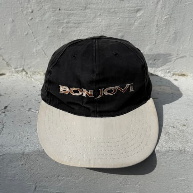 본조비 90s Keep The Faith 빈티지 캡