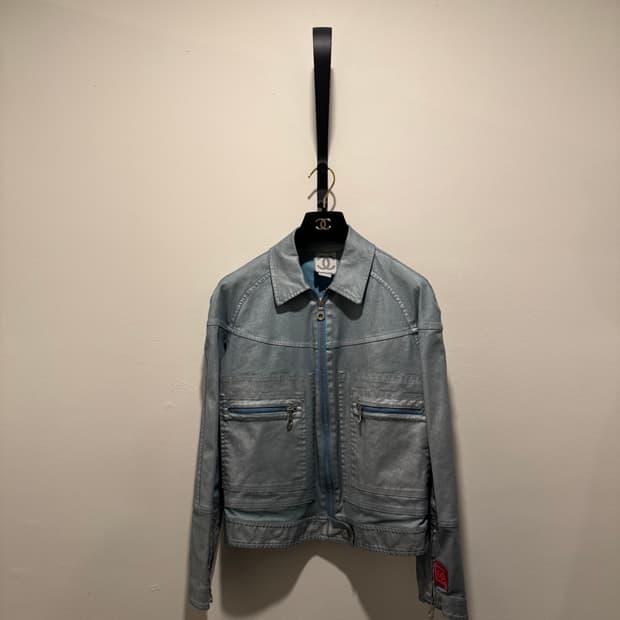 샤넬 데님 자켓