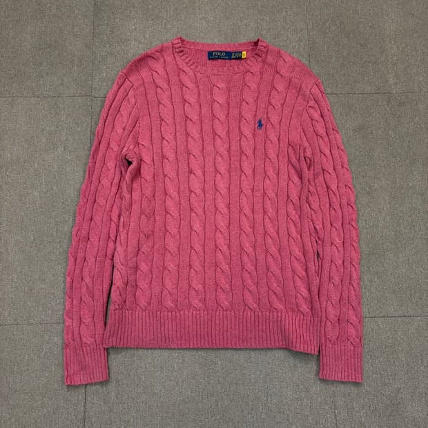 polo 신형 폴로 랄프로렌 우먼스 케이블 니트 s