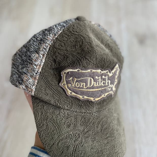 대장급 본더치 빈티지 볼캡 카키