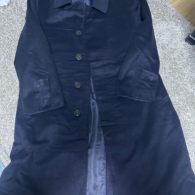 이태리제 에르메네질도 캐시미어 100프로 원단 코트 사이즈 105~110