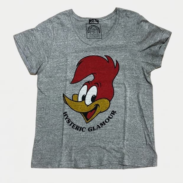 히스테릭 글래머 우디 우드페커 반팔티