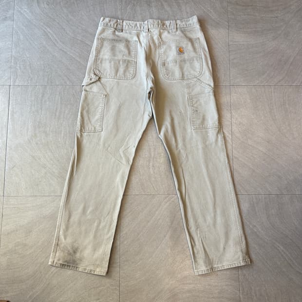 칼하트 오리지널 라이트 그레이 카펜터 팬츠 입니다. 
