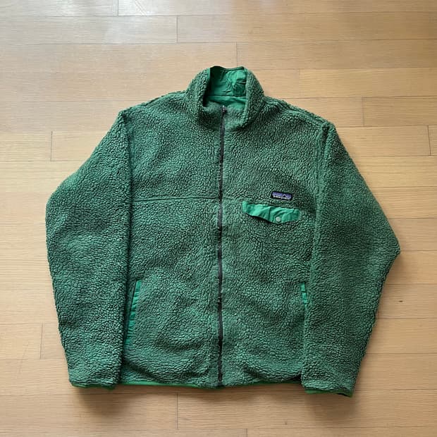 파타고니아 글리세이드 리버시블 파일 자켓 올드 모델