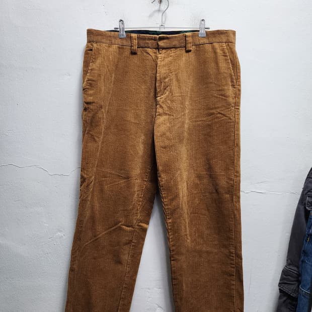 풀앤베어 코듀로이 와이드 팬츠