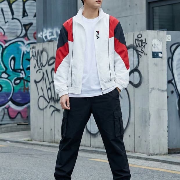 휠라(FILA) 비엘라 이탈리아 바람막이 자켓