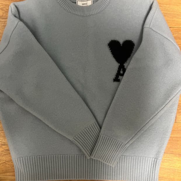 아미 스틸블루 니트L