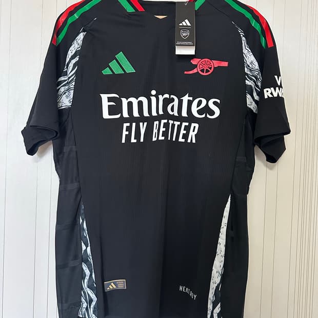 24-25 아스날 어웨이 어센틱 XL 아스날 유니폼