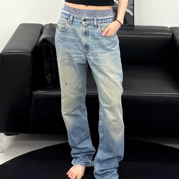 90‘s 리바이스 615 오렌지탭 