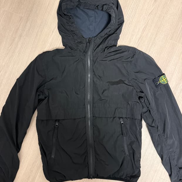 (55)스톤아일랜드 주니어 후드 봄버자켓