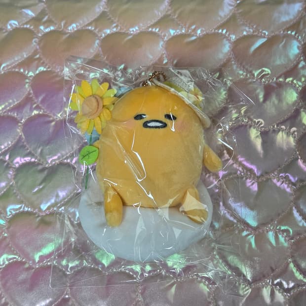 구데타마 해바라기 무뉴구루미 인형 키링