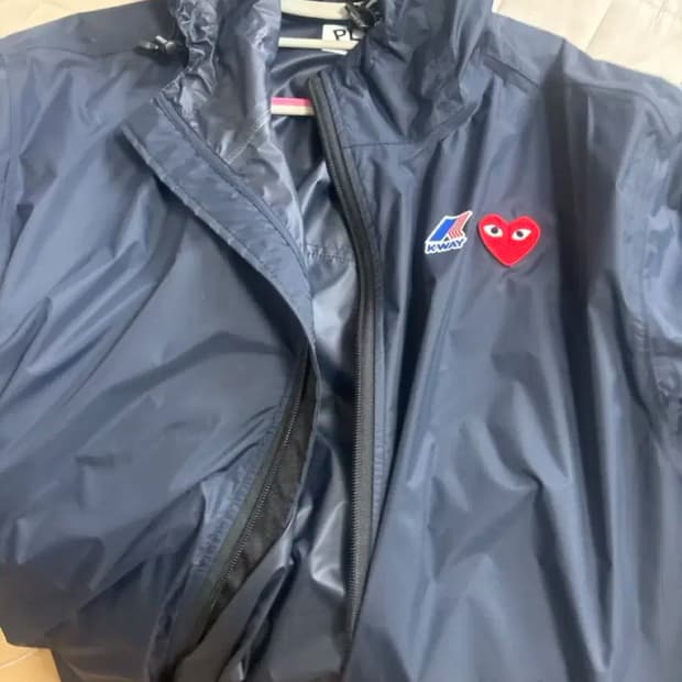 꼼데가르송 X 까웨 바람막이 자켓 AZ J501 051 1