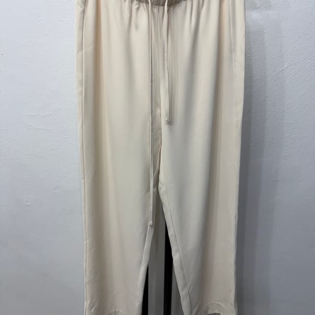 정품) 띠어리 여성 밴딩 슬랙스 와이드팬츠 S