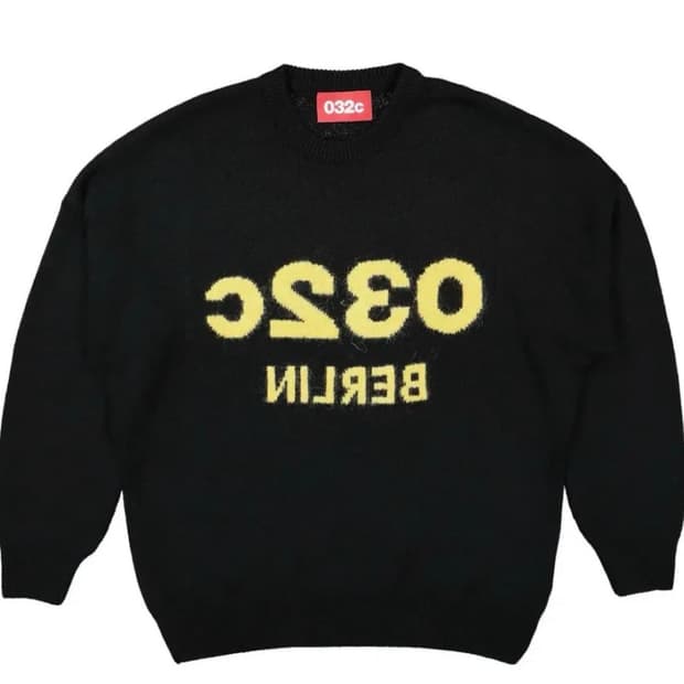 032c 베를린 셀피 니트
