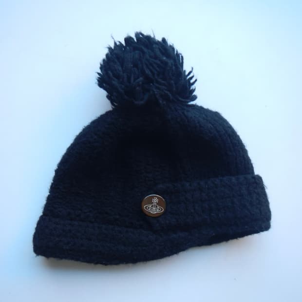 비비안웨스트우드 Wool Pom-Pom Knit Beanie